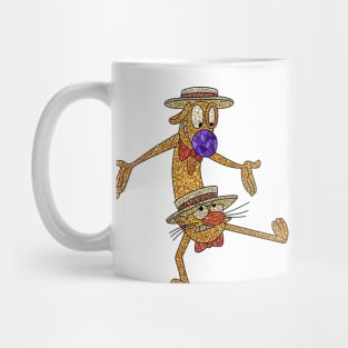 CatDog Show Mosaico Mug